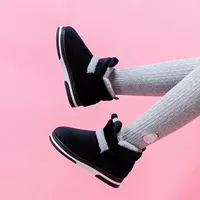 Детские тапочки, мультяшные милые напяточники, зимние туфли для принцессы для мальчиков