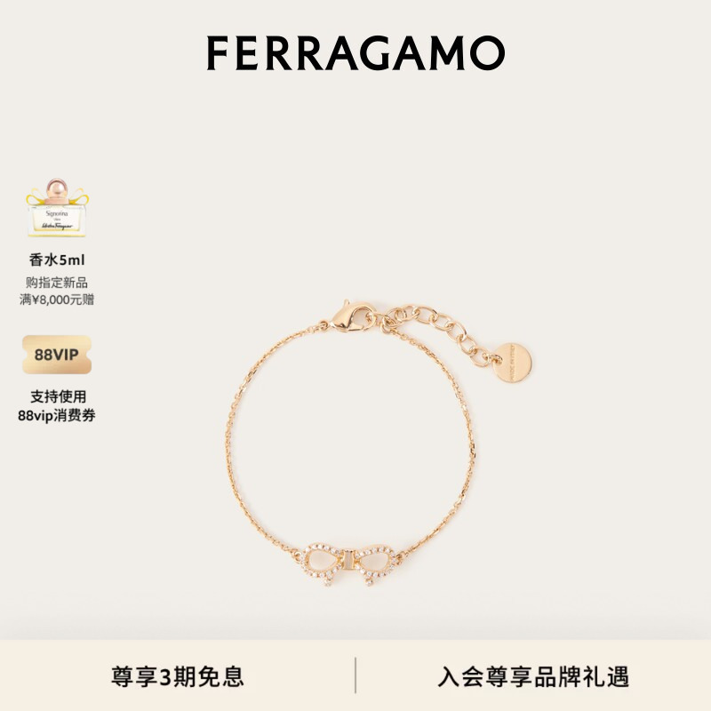 [New Product] Ferragamo Women's Vara Bow Bracelet