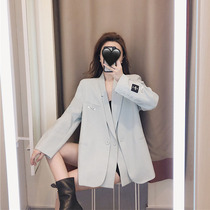 (Pet powder welfare) small suit jacket explosive 2021 new ladies autumn and winter Korean version of niche British style suit