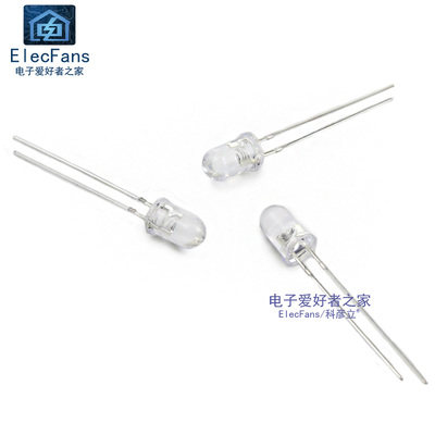 3mm/5mm七彩快闪慢闪LED多彩色灯珠 快速闪灯自动闪烁发光二极管