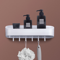 Household non-trace powerful kitchen toilet bathroom wall non-perforated with adhesive hook hanging rack