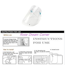 Transparent Mask Protection Screen Face Shield Visor Outdoor