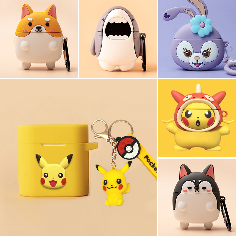 Xiaomi air2s true wireless Bluetooth headphone protective sleeve air 2s 2nd generation headphone cover Xiaomi air2 headphone protective sheath Xiaomi Two-piece ear casing plus pendant anti-fall protective sleeve soft