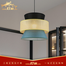 New Chinese Catering Lantern Creativity Restaurant Tea Building Hotel Folk Restaurant Farmhouse Restaurant Farmhouse Le Clubhouse Decoration Engineering Chandelier