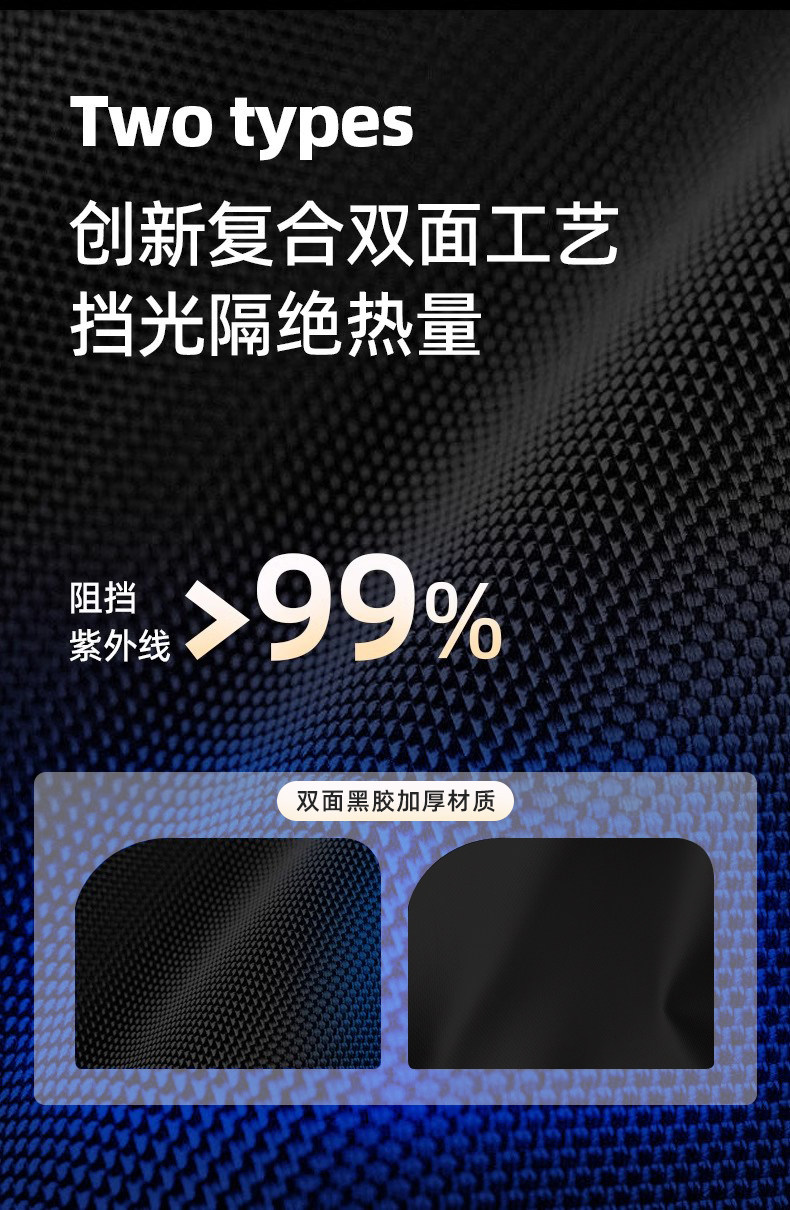 Car-Mounted Automatic Adjustable Sunshade Curtain, Sun Protection, Heat Insulation, Uv Protection, Full Blackout, Window Privacy Shield, Retractable Type