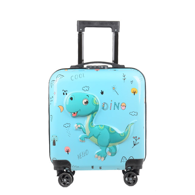 Bear Trolley Case 18-inch 20-inch Universal Wheels Children's Luggage Carry-on Case Children's Cartoon Travel Suitcase for Women and Men