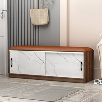 Sit shoe huan xie deng integrated clothing store try xie deng long bench sofa stool home bed storage stool