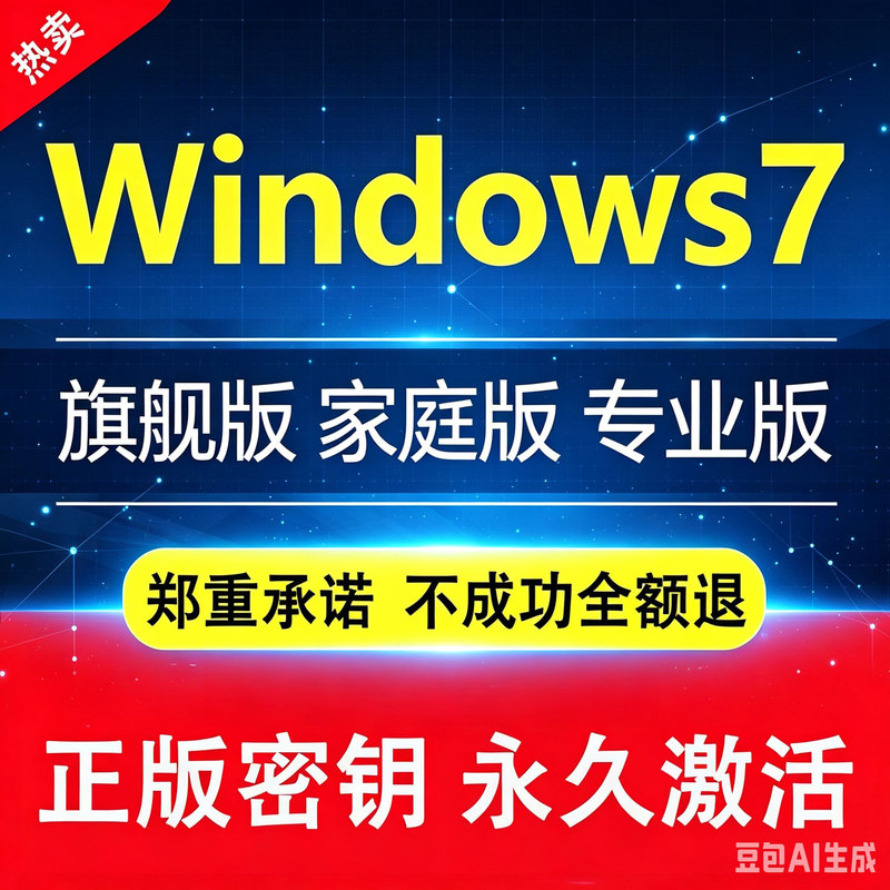 Win7 Activation Key Win7 Flagship Edition Professional Enterprise Home Edition Key Permanent Activation Advanced Activation Key