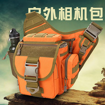 Photography Bag Single Counter Camera Bag Single Shoulder Backpack Inclined Satchel Bag Big Saddle Bag multipurpose bag Travel Leisure Black