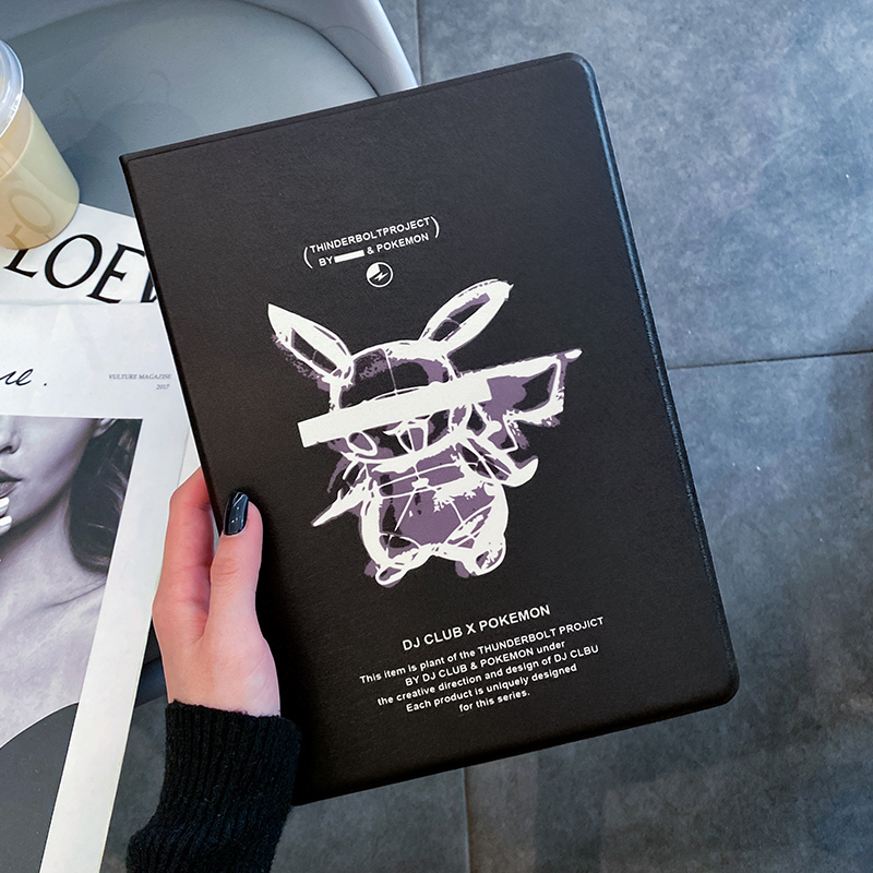 Pikachu new ipad2020 version protective sleeve 10 2 inch mini5 flat 2019 computer 11 11 2018 Apple air3 Tide Card Pro silicone 6 with pen slot