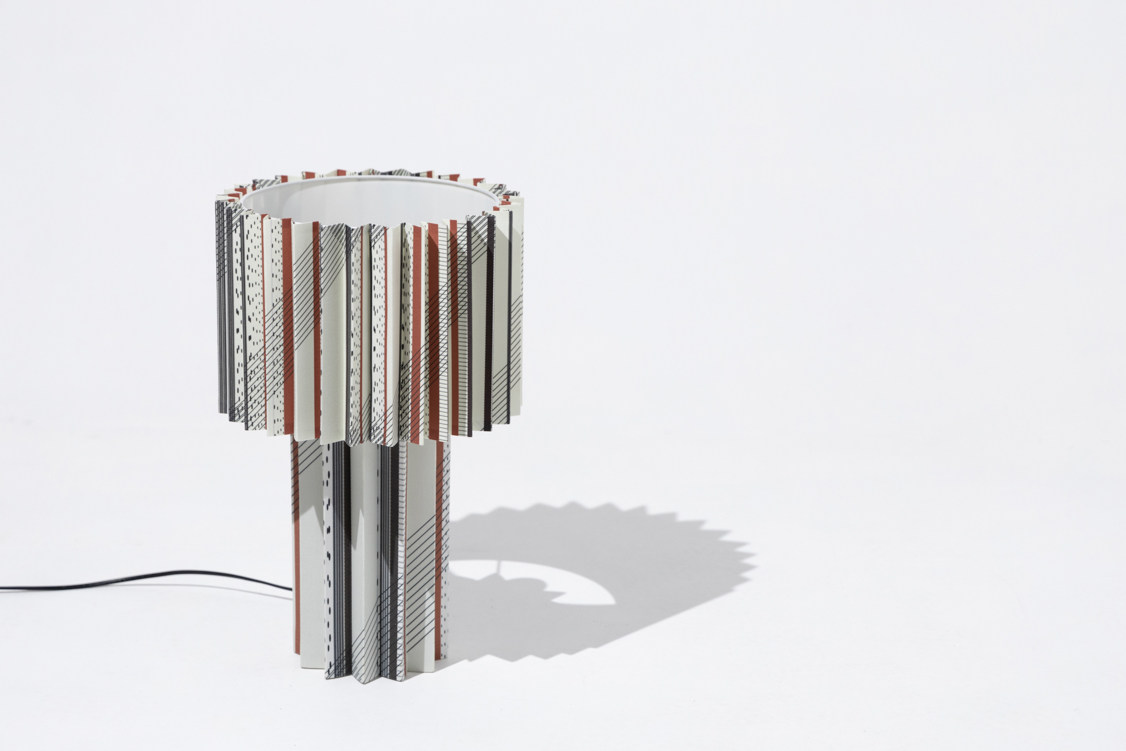 Art Book Page Desk Lamp