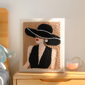ພາສາລັດເຊຍ poke embroidery ຕົວເມືອງຄວາມງາມ handmade ອຸປະກອນການຫຸ້ມຫໍ່ຂົນແກະອອກແບບ decompression ສ້າງສັນ handmade ຂອງຂວັນ diy