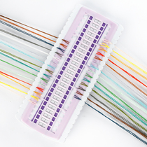 Cross-stitch wire organizer 50-bit large winding wire organizer embroidery tool artifact winding board needle threading fast