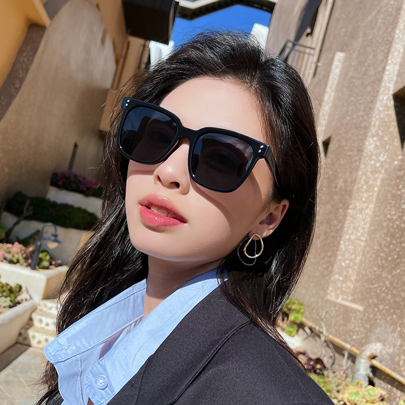 GM Sunglasses Women 2021 new sunglasses male 2020 tide mesh red face and anti UV driving glasses