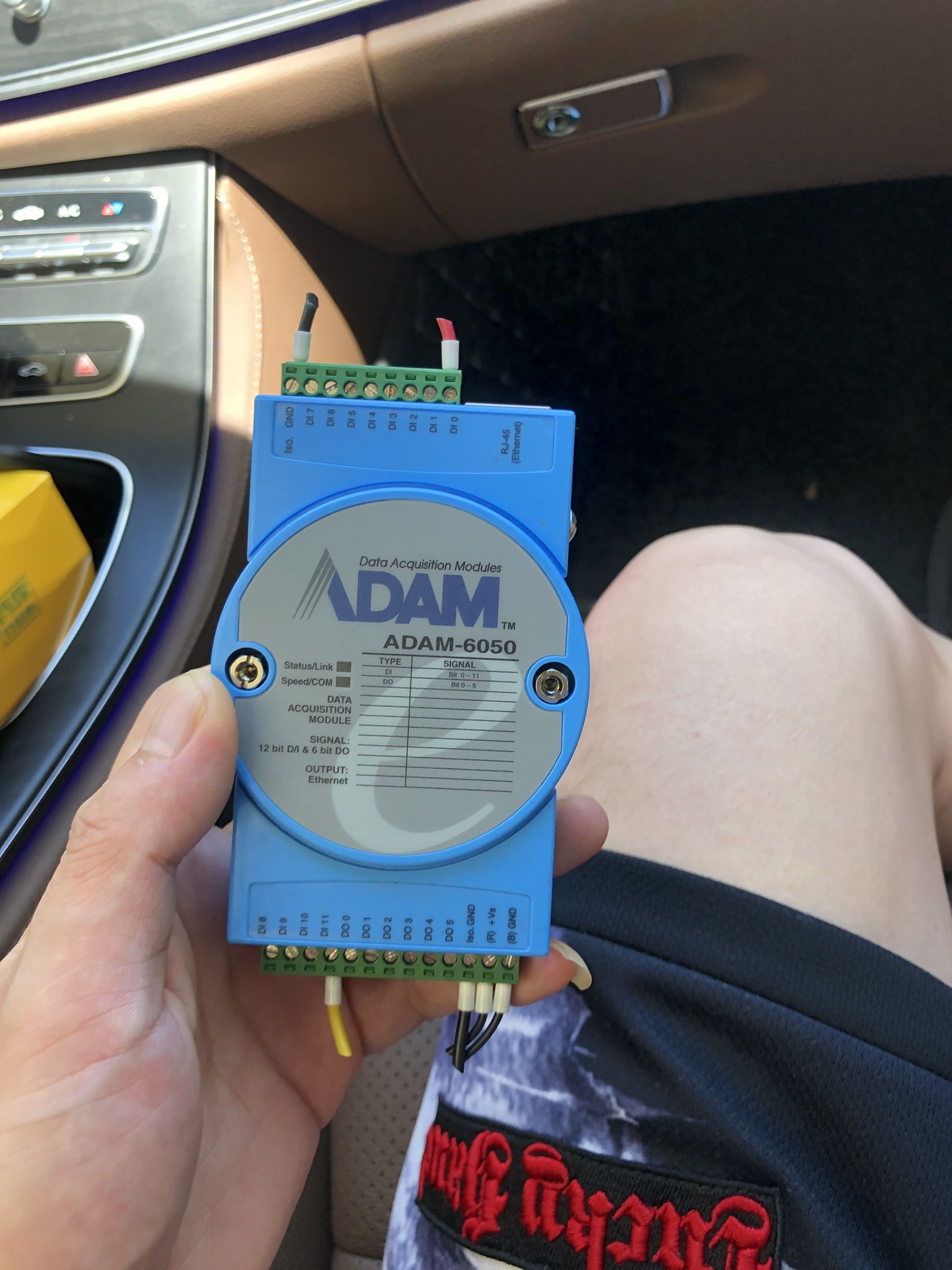 Originally installed ADVANTECH Research HuaDAM-6050 18 Road Isolation Digital Volume I O Module