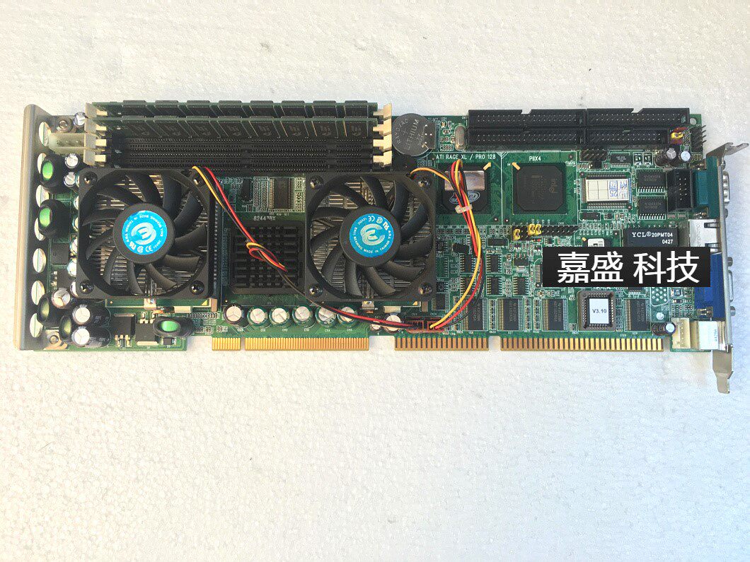 Research and development PCA-6276 REV:B1 industrial control board sends CPU memory fan physical graph test well