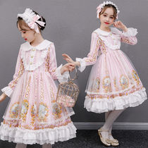 Lady Lorita Dress Girl Loretta Princess Dress Children Dress Autumn Long Sleeves Dress Original Olita Ocean Dress