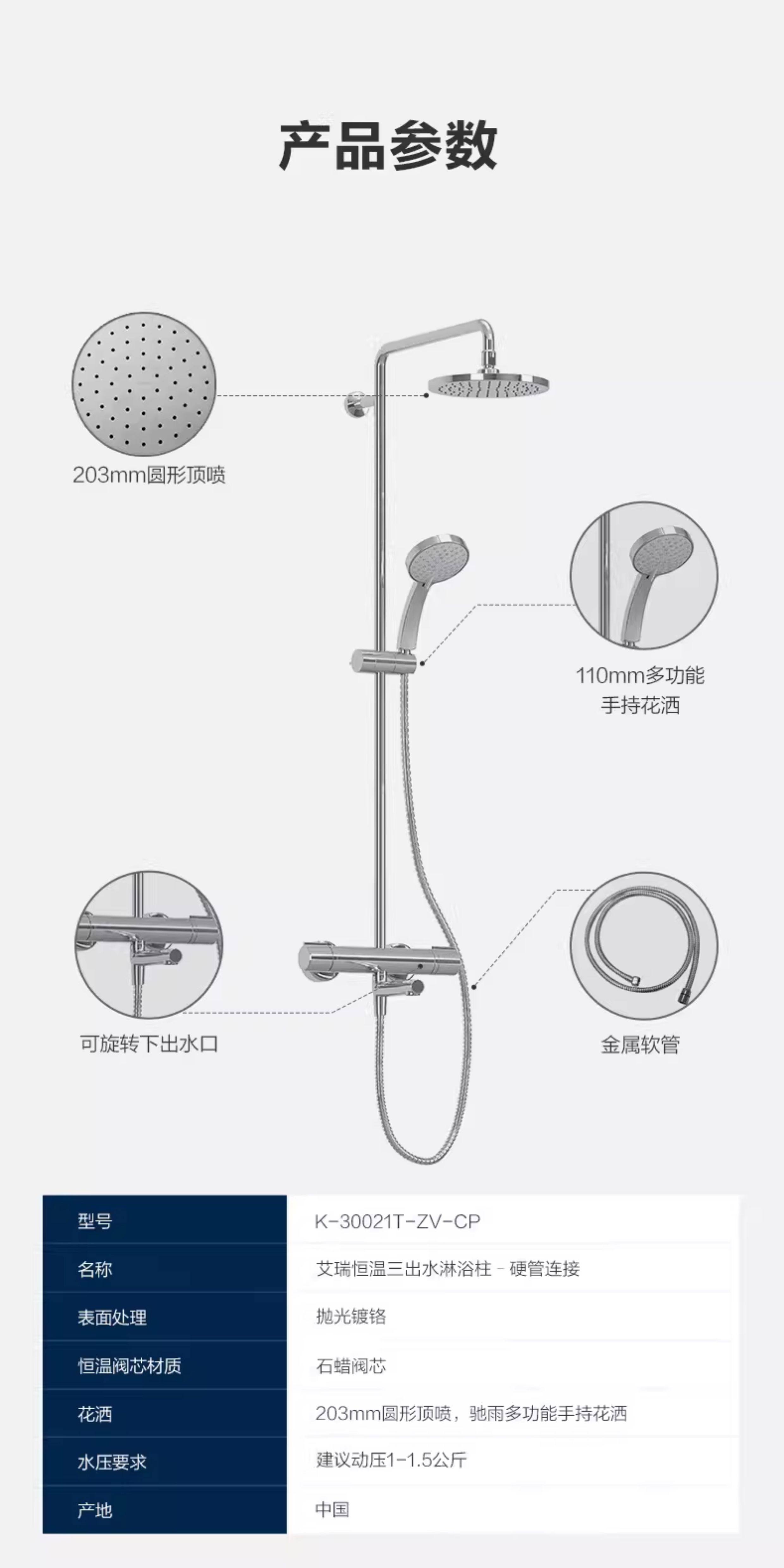 Термостатический набор None KOHLER 30021T