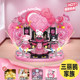 AREAX Sanrio Melody Hello Kitty sweetheart shines on the stage Le Wan Gao building block assembly toy for women