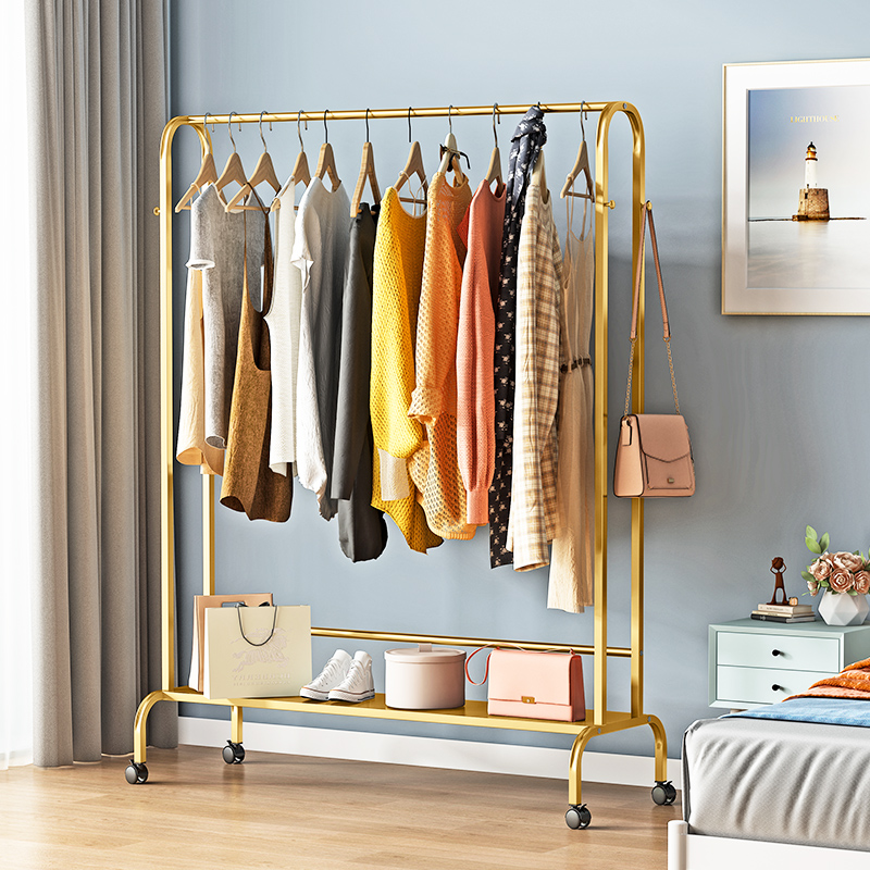 Hanghanger Bedroom Floor Landing Brief Modern Interior Living-room Clothes Hat Rack Multifunction Home Hanging Clothes Clothes Hanger