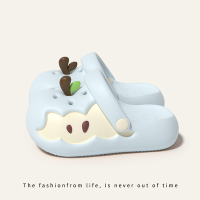 Chedoir Apple Kidsren's Clogs for Boys and Girls Summer 2026 New Style Non-Slip Kidsren's Toe-Toe Slippers for Outdoor Wear — 1