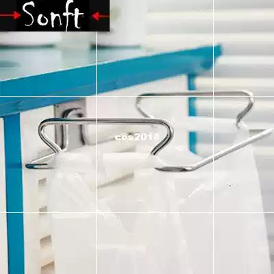 Stainless Steel Kitchen Hanger Storage Rack Cabinet Door Tra