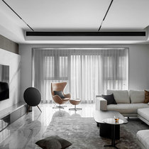 Curtain Hemp Yarn Linen Window Yarn American Light Luxury Pure Color Nordic Minima Modern Balcony Yarn Curtain Thickening Partition Curtain