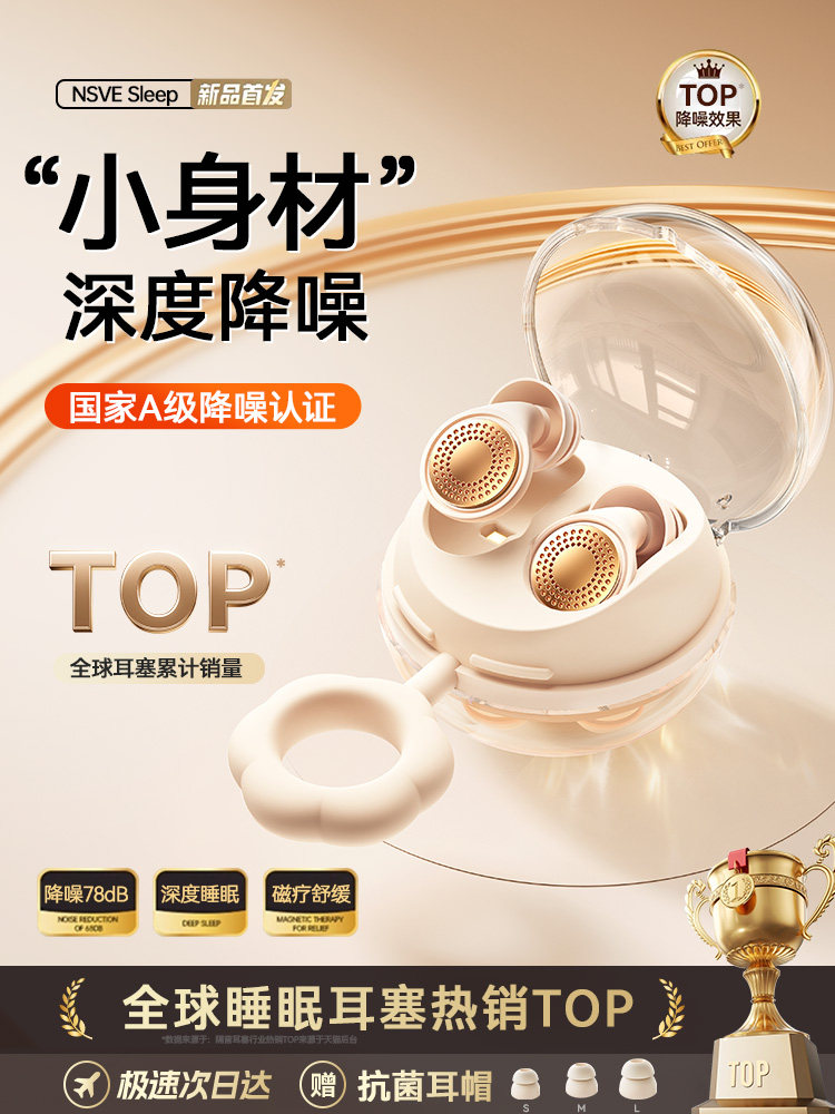 [Imported from the United States] Sleep Earplugs Are Specially Designed for Sleeping, Super Soundproof, Do Not Hurt the Ears, Reduce Noise, Prevent Noise, and Are a Silent Artifact