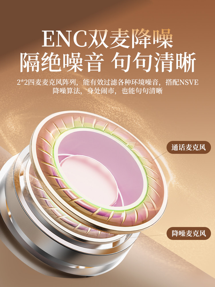 Bluetooth Earphones, Over-Ear, Air Conduction, Wireless, Open, Non-In-Ear, for Sports and Running, Noise Reduction, Long Battery Life, 2025 New Model