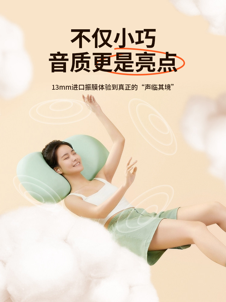 Sleep Bluetooth Headphones Help with Sleep, Reduce Noise, and Can Be Used for Side Sleeping Without Pressing on the Ears, Soundproof, Wireless, 2025 New Model, Specially Designed for Sleep