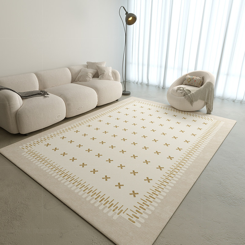 Living room carpet bedroom light luxury home wabi-sabi wind Japanese modern minimalist Nordic sofa coffee table bedside carpet floor mat