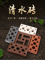 Yixing clay red bricks Internet celebrity porous bricks art brick wall hollow bricks clear water wall bricks fired bricks exterior wall bricks