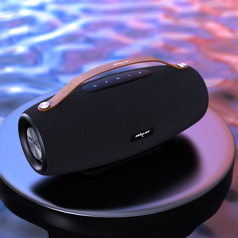 Wireless High Power Desktop Computer Acoustics Living Room Connected TV Home Theater Home Network Red Bluetooth Speaker Surround Home Alt Quality Professional Big Volume Mobile Outdoor Square Dance Tide