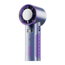 Handheld refrigeration small fan No leaf turbo high speed small wind cannons portable outdoor small mini usb charging windy force office desktop mute summer cold compress deviner 1307B