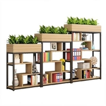 Genguan Rack Bookcase Shelving Shelving Partition Ground Brief Separation Coffee Hall Flower Shop Desk Multilayer American