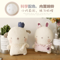 Hani handcrafted newborn baby rattle toy 0-1-year-old hand gripping to bite the puzzle doll diy material bag