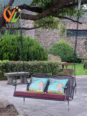 Yiyang indoor balcony hanging chair courtyard garden outdoor grape rack hanging basket swing Net red chair double Vine hammock