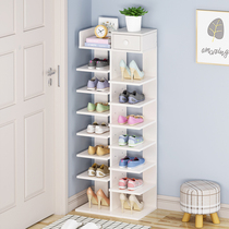 Shoe rack multi-layer shoe cabinet home door simple economical indoor beautiful small shelf large capacity storage rack dustproof