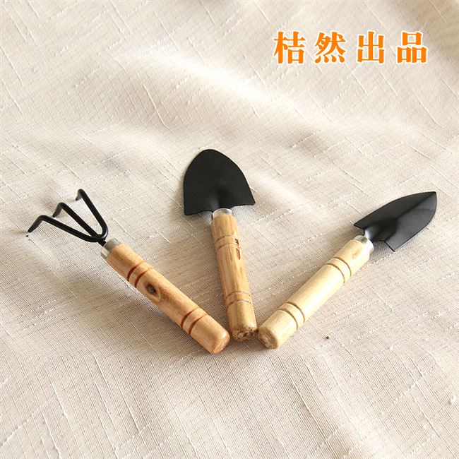 Cung cấp hoa công cụ làm vườn cày đất lớn trồng bộ đồ ba mảnh phù hợp với đất xẻng cào thuổng cuốc hoa thiết bị - Nguồn cung cấp vườn