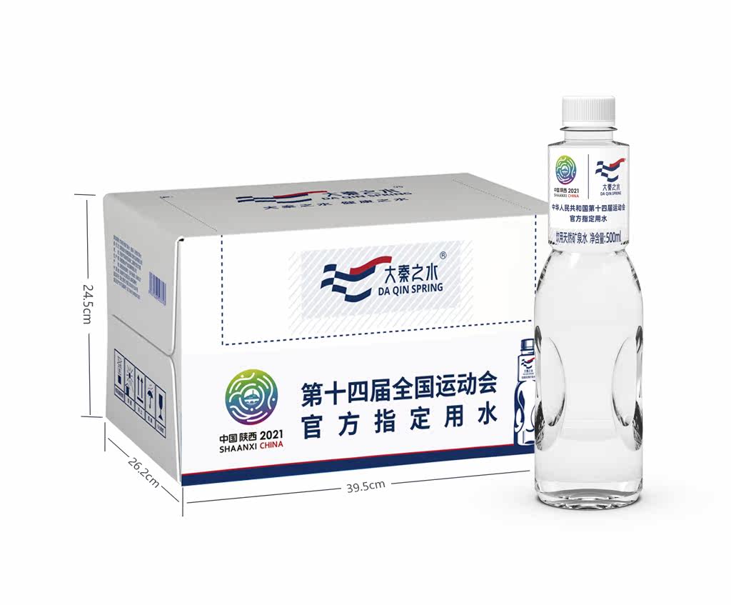 大秦之水 天然富锶矿泉水 500ml*24瓶 图9