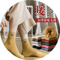 Elderly peoples thickened velvet thermal underwear for mothers and grandmothers cardigan cardigan folio pure cotton autumn clothes long trousers set