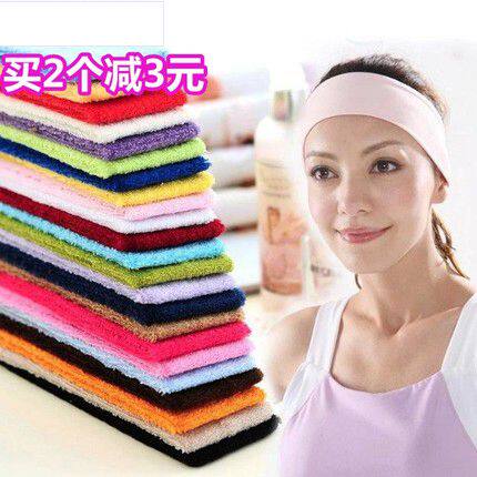 Wide headgear Hair ring Yoga hair ring Hair band bandana headdress sports wig Korean jewelry Elastic wool female hair band