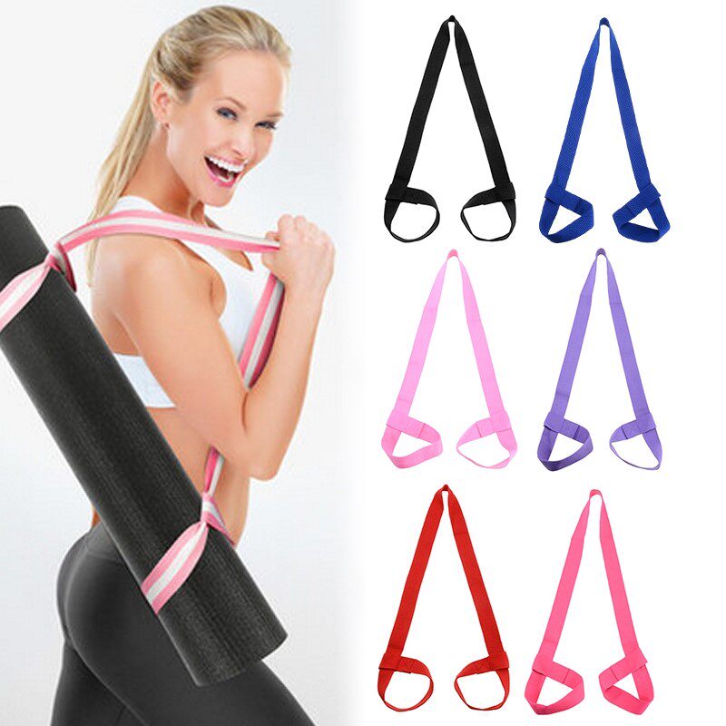 Yoga Mat Strap Strap Belt Sling Shoulder Carry Straps Belts1