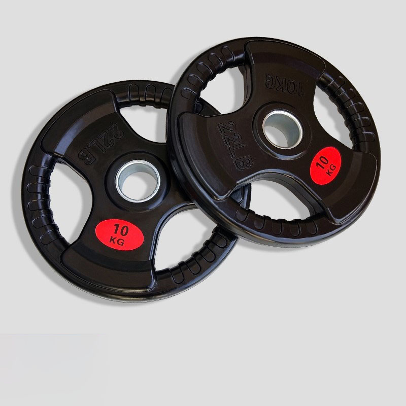 Weight plate iron plastic bags large holes 3 5 cm hand grasp