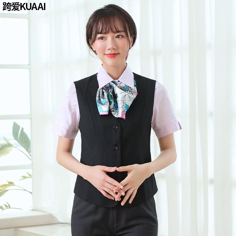 Spring New Agricultural Carnival Vest Career Apparel Uniform Banking Worksuit