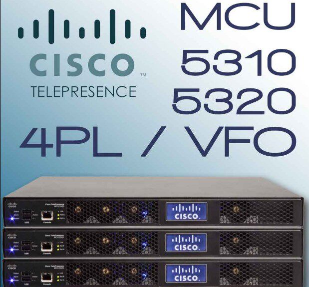 Cisco L-5300-4PL License MCU5310 5320 Upgrade License MCU1080P License