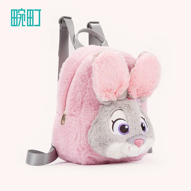 Disney, genuine backpack, school bag, plush