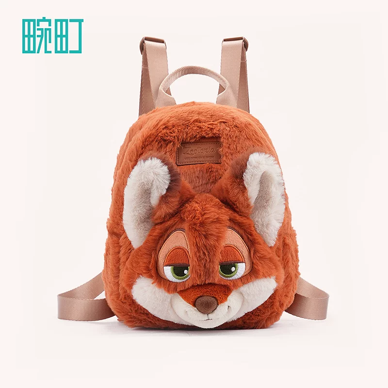 Disney, genuine backpack, school bag, plush