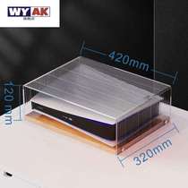 ps5 accessories host dust cover handle protection ps4slim case suitable for acrylic cooling storage box game