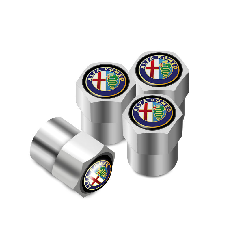 Alfa Romeo modified special Romeo tire anti-theft valve cap modified anti-air door core cap
